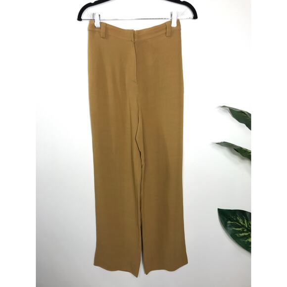 Gianni Versace Couture VTG Women's 42/8 Pants Gold Designer Chic Professional - Picture 1 of 8